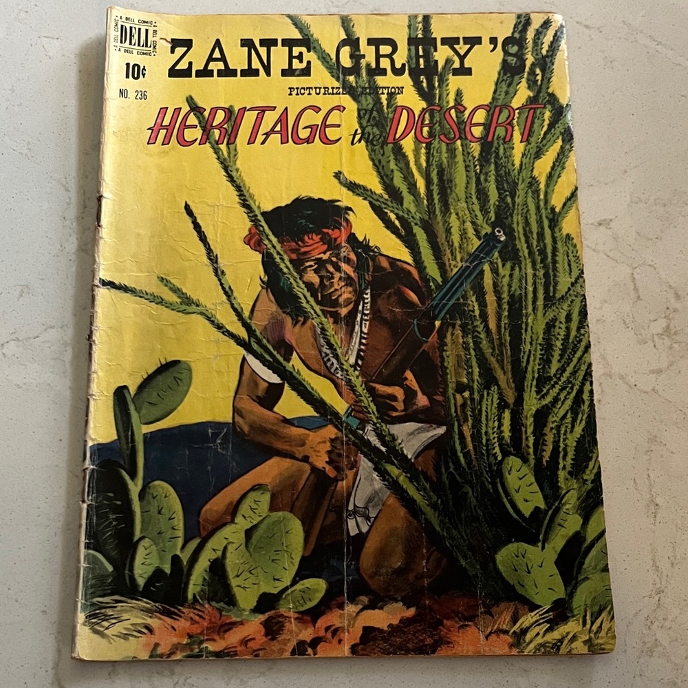 Vintage 1949 Zane Grey's Heritage of the Desert Comic Book